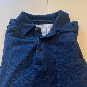 Mens sz M Southern Tide long sleeve casual Polo shirt.